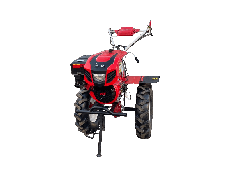 Мотоблок Shtenli 1900P PRO-K1 (20 л.с., капот, с пониженной, фарой, бардачком, дифференциалами, ВОМ)