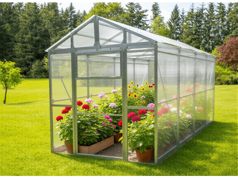 Теплица СПР 40ДК-1-6 м 2 ширина