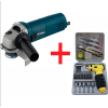 Угловая шлифмашина Shtenli GA 7050, круг 125, 1000Вт, регулировка оборотов + подарок набор инструментов