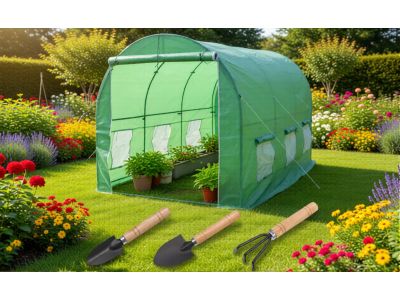 Теплица ТРИО с чехлом