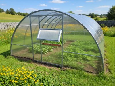 Теплица 40Ц 3.5 ширина шаг 1 м + Автоинтеллект в подарок