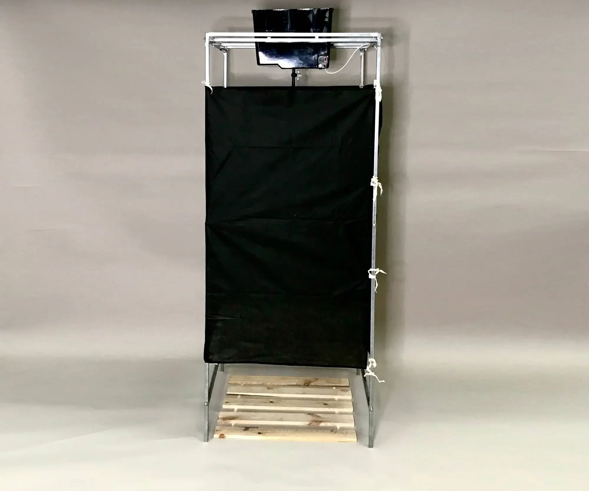 Купить летний душ со шторкой 55л с подогревом