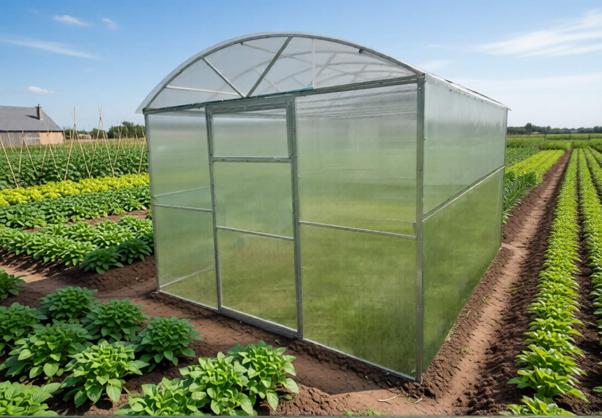 Теплица ДОМИК-АРКА