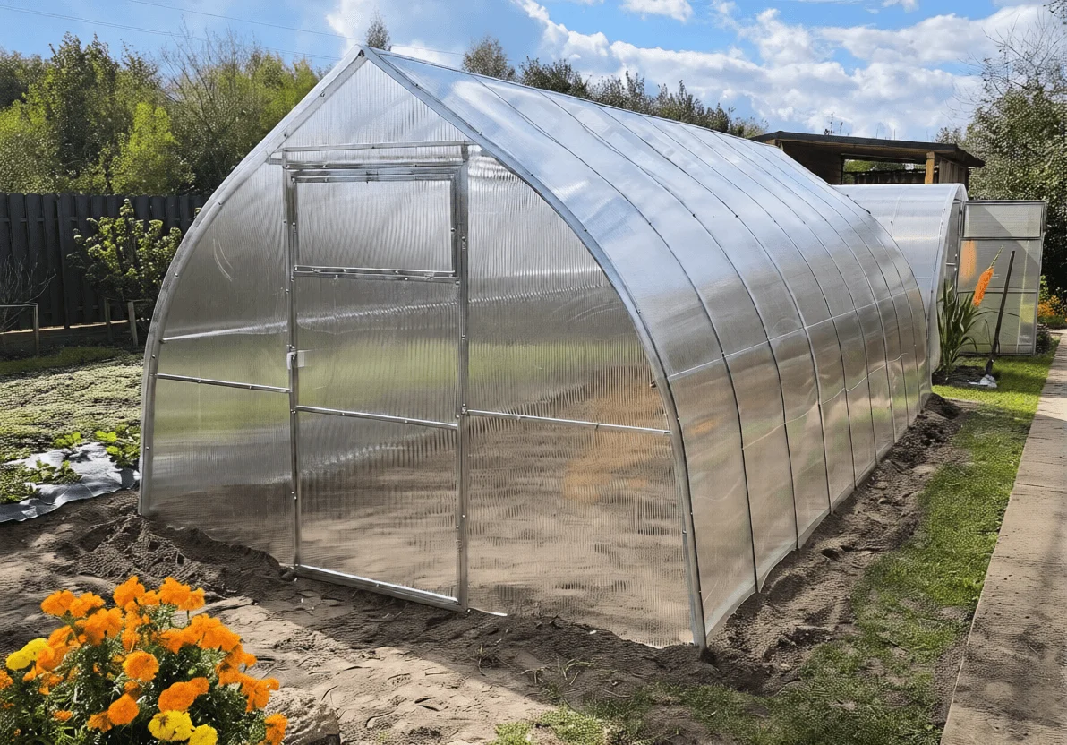 Теплица КАПЕЛЬКА-СТРЕЛКА